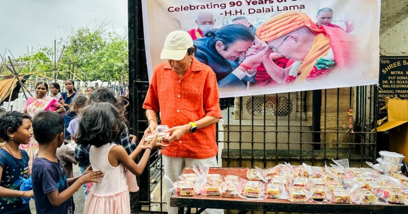 Dr. Dinesh Shahra Celebrates HH the Dalai Lama’s 90th Birthday with Annadanam: A Tribute to Compassion and Oneness