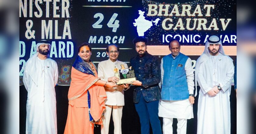 Mayank Gola Crowned “India’s Best Model & Internet Personality” by Governor of India in Star-Studded Awards Gala