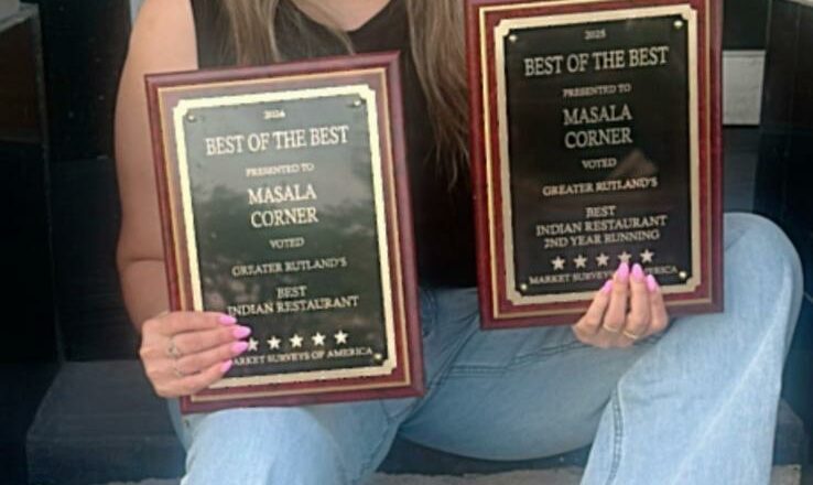 Sunita Dholakia’s Masala Corner Wins “Best Indian Restaurant” in Rutland for Second Consecutive Year