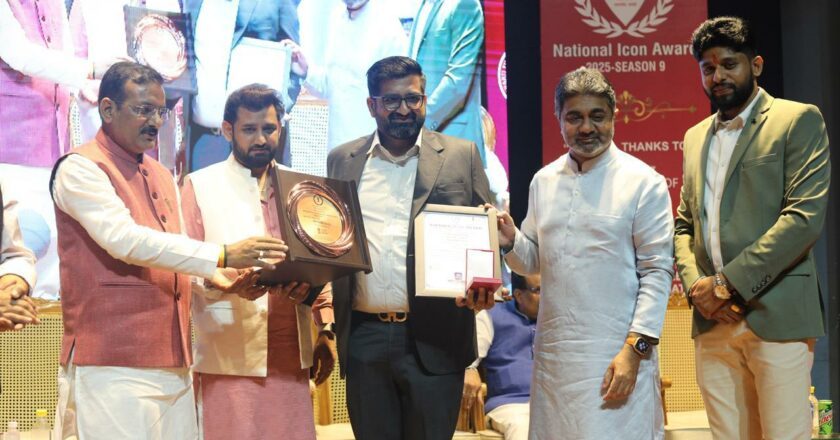Mr. Mahinder Sehgl Honoured with National Icon Award 2025 for Nation Building and Social Welfare