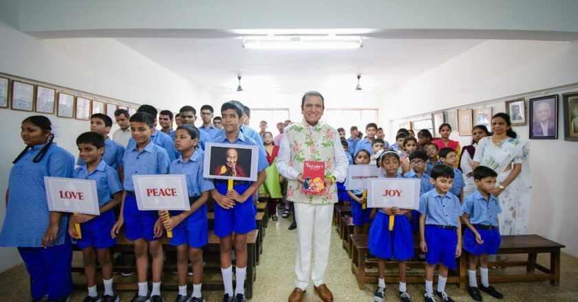 Honouring H.H. Dalai Lama’s 90th: Dr. Dinesh Shahra Celebrates with Children at Happy Home & School for the Blind