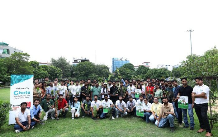 CHETU HOSTS SUCCESSFUL SEVENTH ANNUAL TREE PLANTATION DRIVE IN NOIDA, REAFFIRMING COMMITMENT TO A GREENER TOMORROW