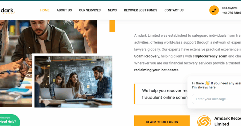 Amdark Limited Launches Comprehensive Investment Fraud Recovery Program to Combat online Scam