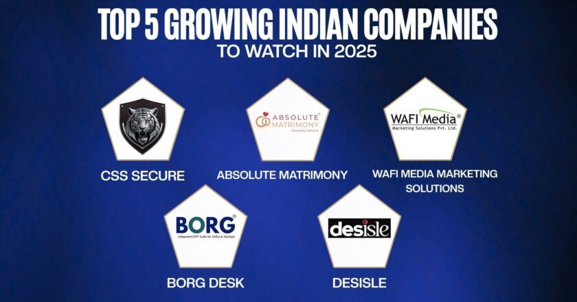 Top 5 Growing Indian Companies to Watch in 2025