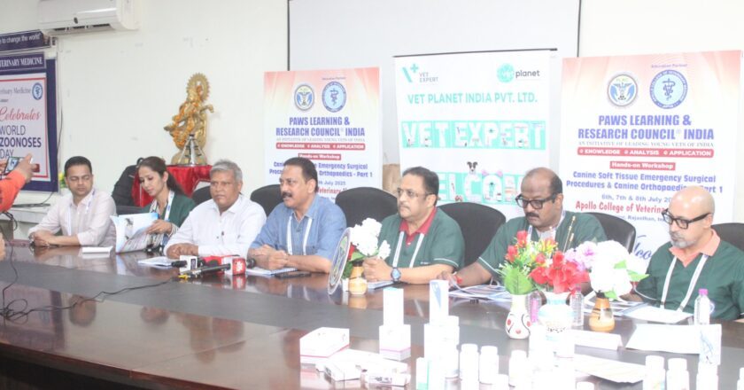 PLRC Leads the Way with High-Tech Veterinary Surgery Workshop in Jaipur