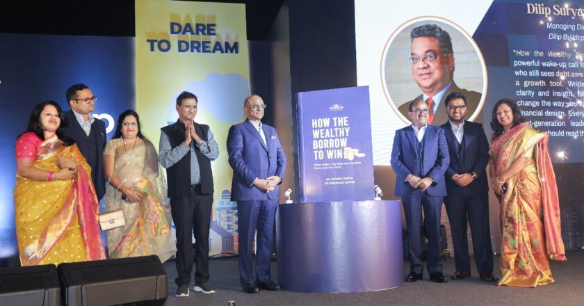 “How the Wealthy Borrow to Win” Book Launched by CA Vishnu Gupta & CA Prakhar Gupta in Indore With 400+ Business Leaders