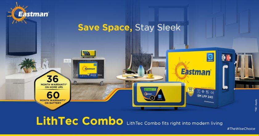 Eastman’s LithTec Combo Brings Compact, Powerful, and Clean Backup Solutions to Indian Households