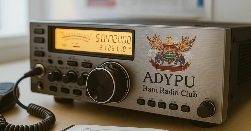 ADYPU Ham Radio Club Reignites Passion for Wireless Communication