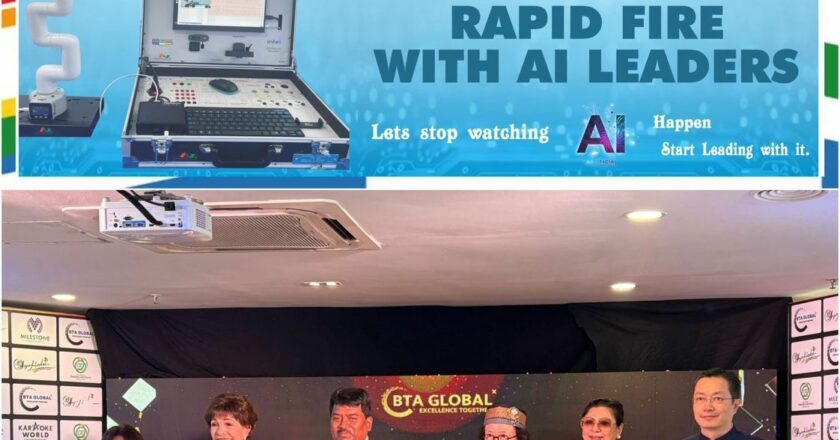 Vision Digital India AI Training Machine Launch at Singapore along with Power Panel Discussion with AI Leaders.
