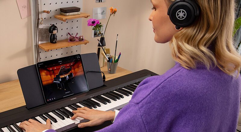 Yamaha Music India Introduces the New P-145BT Digital Piano with Bluetooth Audio Functionality