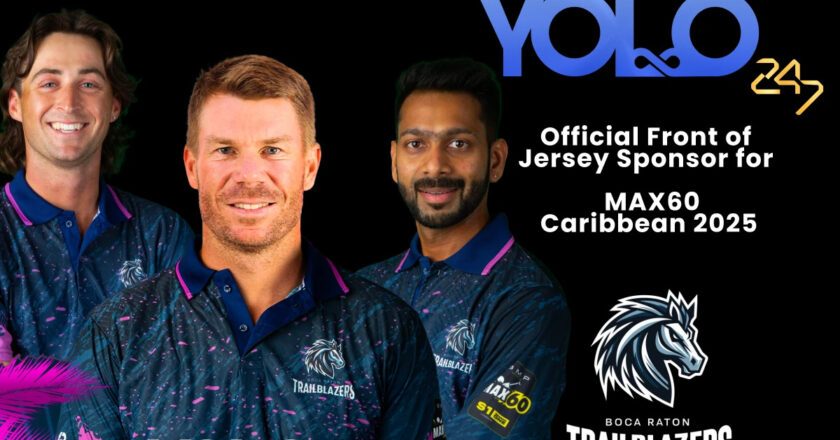 Yolo247 Named Front-of-Jersey Sponsor for Boca Raton Trailblazers in MAX60 Caribbean League 2025