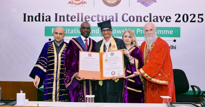 Dr. Seshu KMR Receives Italian Doctorate for Redefining Sonic Futures in Indian Cinema