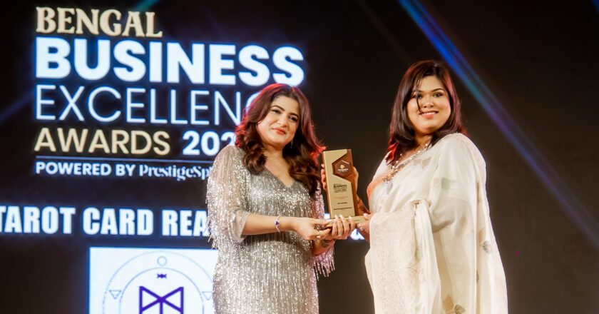Renowned Tarot Card Reader Meera Satarupa Bhattacharya Honoured with the Bengal Business Excellence Award 2025