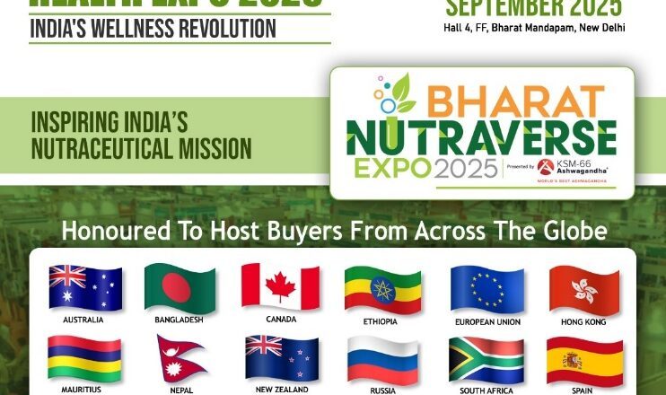 Limited Stalls Left at Bharat Nutraverse Expo 2025 South Asia’s Premier Nutraceutical Trade Event at Bharat Mandapam, New Delhi
