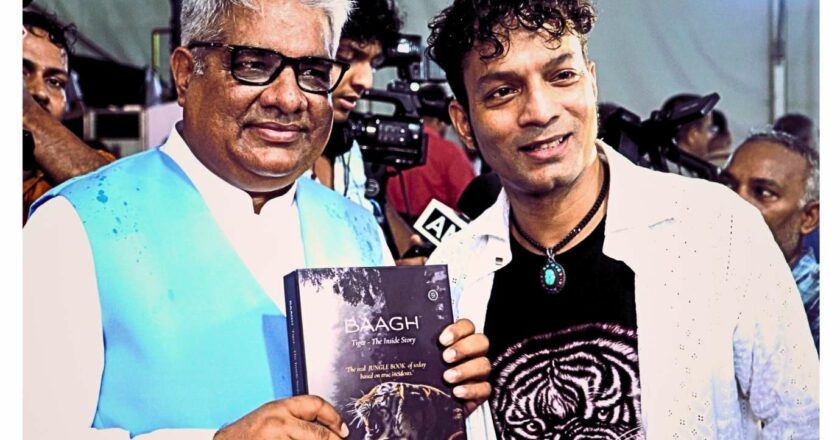 Union Minister Bhupender Yadav launches Abhishek Ray’s iconic novel BAAGH Tiger – The inside story on Global Tiger Day