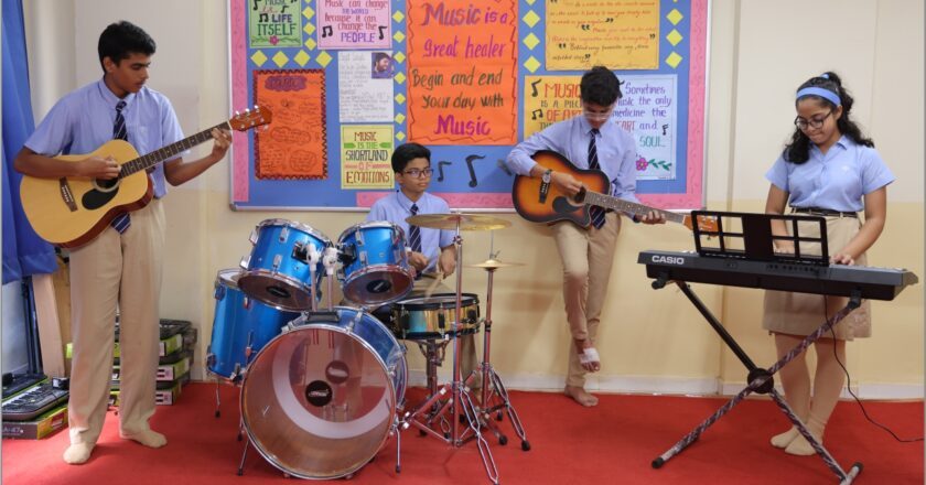 How performing arts can help students stay mentally balanced? And how CBSE schools in Bhavnagar are promoting performing arts?