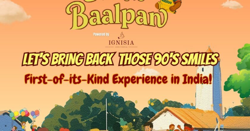 Flammora Presents: BACK TO BAALPAN – India’s First 90s-Themed Family Carnival for Children and Families