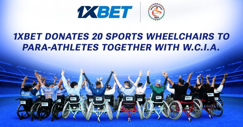 1xBet donates 20 Sports wheelchairs to para-athletes together with W.C.I.A.
