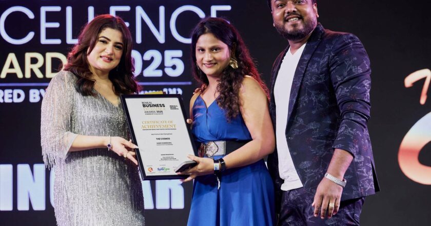 Renowned Fashion Stylist and Designer Sunny Khandelwal’s The Cosmos Honoured at Bengal Business Excellence Award 2025 for Most Premium Men Styling Brand