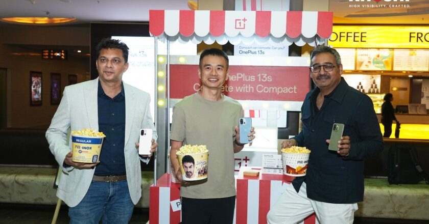 ONEPLUS 13S TAKES CENTRE STAGE WITH DISRUPTIVE CINEMA-FIRST CAMPAIGN AT PVR INOX