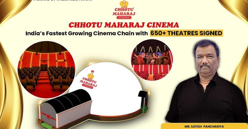 Chhotu Maharaj Cinema by K Sera Sera Group Becomes India’s Fastest-Growing Cinema Chain with 650+ Theatres Signed