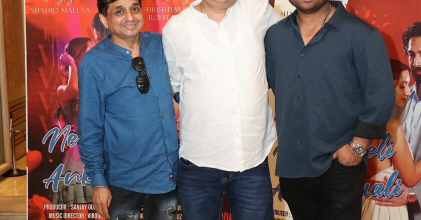 Producer Sanjay Gupta Launches Shri Radhe Krishna Entertainment Films roped Sajan Agrawal for Music Video “Neeli Neeli Aankhen”