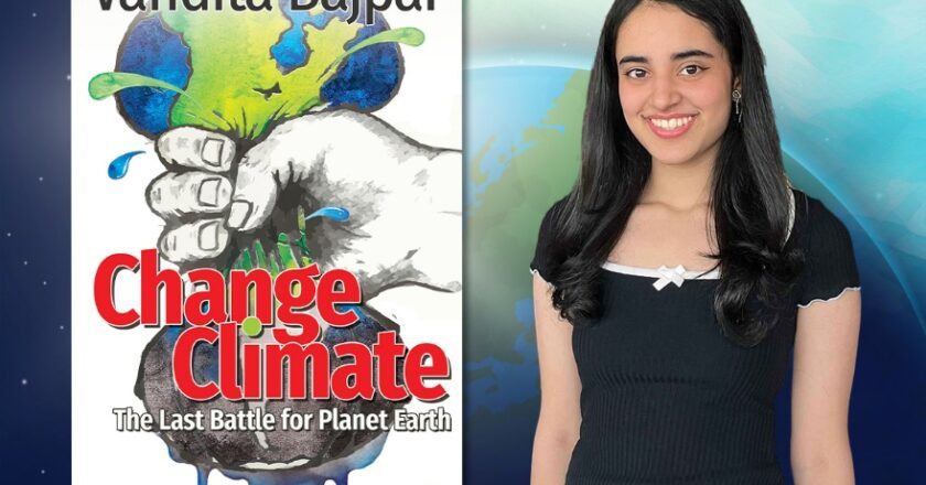 Teenage Author Vandita Bajpai Sounds an Urgent Call-to-Action with Her Book Change Climate – The Last Battle for Planet Earth