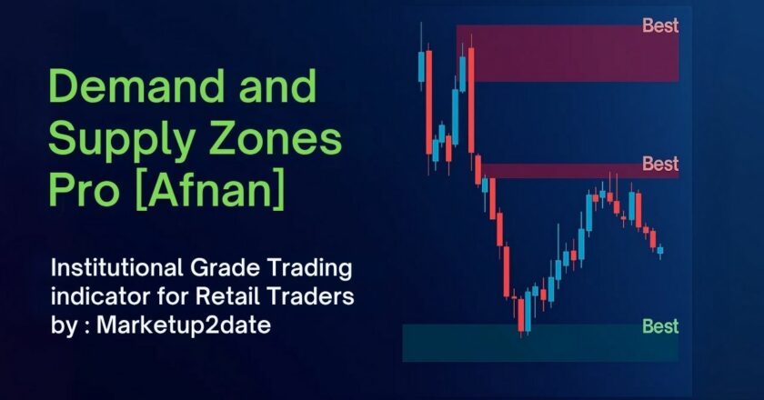 MarketUp2Date Unveils Updated Demand & Supply Zones Pro [Afnan] as Best Supply & Demand Indicator on TradingView