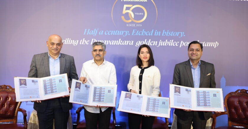 Puravankara Celebrates 50 Glorious Years with a Special ‘My Stamp’ Issued by India Post