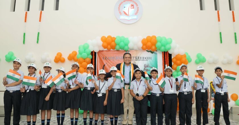 Dr. Dinesh Shahra Sparks Leadership Spirit at Vedansh International School’s Independence Day Celebration