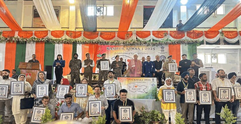 Kashmir’s Cultural Renaissance: Baramulla’s “Kashur Riwaaj 2025” Festival Sets Two World Records