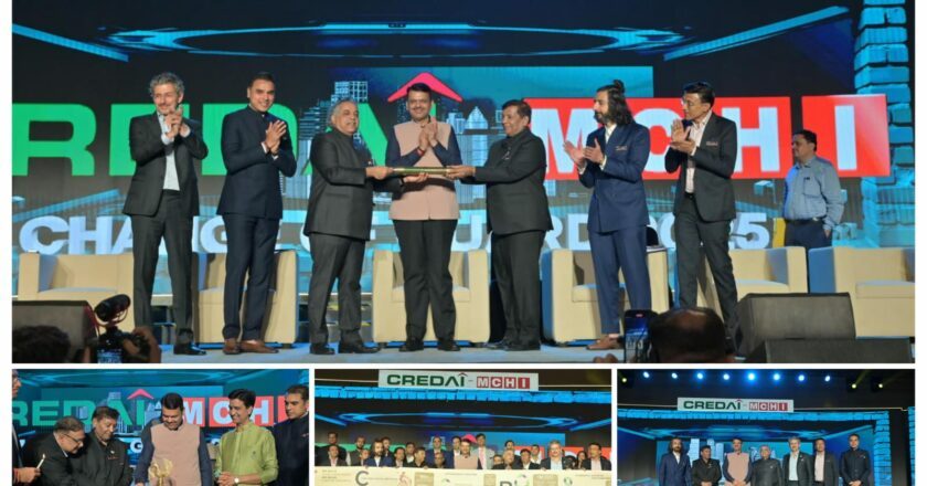 CREDAI-MCHI appoints Mr. Sukhraj Nahar as 18th President in the Change of Guard Ceremony graced by Maharashtra CM Devendra Fadnavis