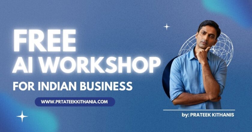 Announcement: Upcoming Free AI Course by Mr. Prateek Kithania