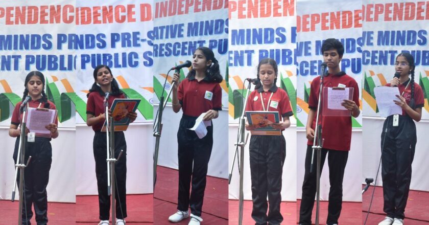 Freedom in the Air, Dreams in Their Eyes — Crescent Public School & Creative Minds Preschool Celebrate Independence Day 2025