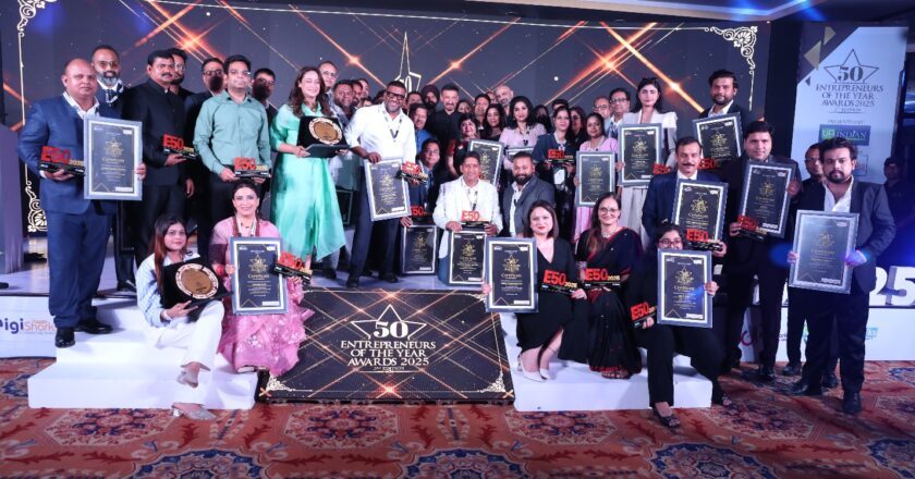 The Indian Alert Concludes 3rd Edition of ‘50 Entrepreneurs of the Year 2025’ in New Delhi