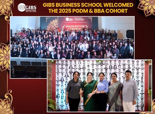 A New Chapter Began: GIBS Business School Welcomed the 2025 PGDM & BBA Cohort