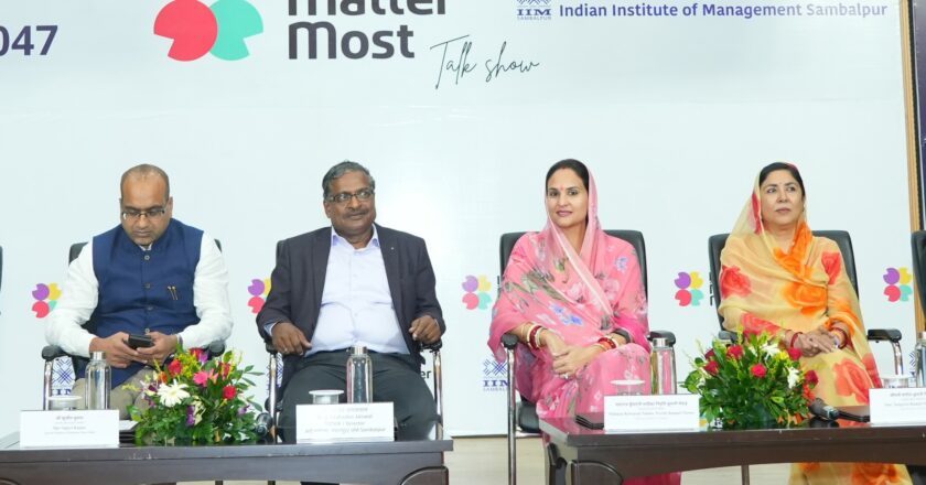 Indian Institute of Management Sambalpur Hosts ‘Ideas Matter Most’ Talk Show with National Leaders on India’s Roadmap towards Viksit Bharat@2047