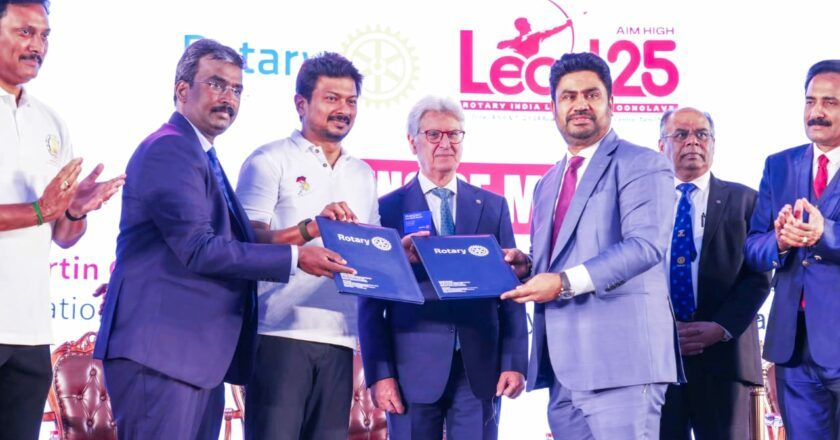 Martin Charitable Trust Signs MoU with Rotary International to Expand Miyawaki Forest Initiative Across Tamil Nadu and Puducherry with an investment of ₹1 crore.