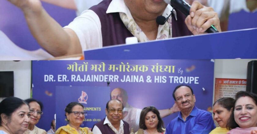 All inmates of Arya Mahila Ashram rocked with Dr.Er.Rajainderr Jaina’s songs