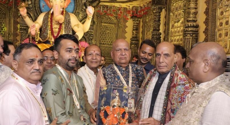 Bappa Fulfills Everyone’s Wishes” – Rajnath Singh
