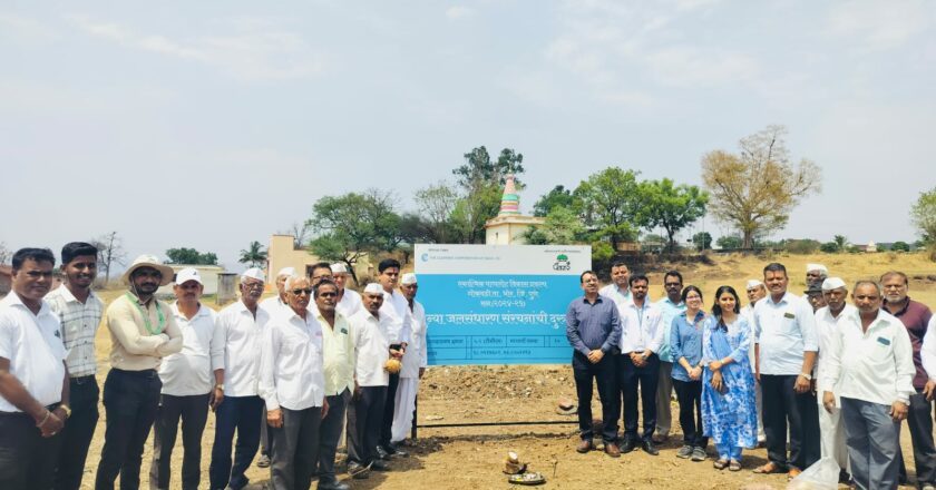 Successful water conservation and educational facilities project in Gokawadi village