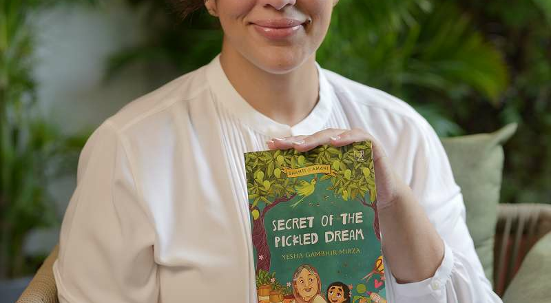 Yesha Gambhir Mirza launches her debut children’s book Shanti and Amani: Secret of the Pickled Dream in partnership with Simon & Schuster India and The Sunflower Seeds