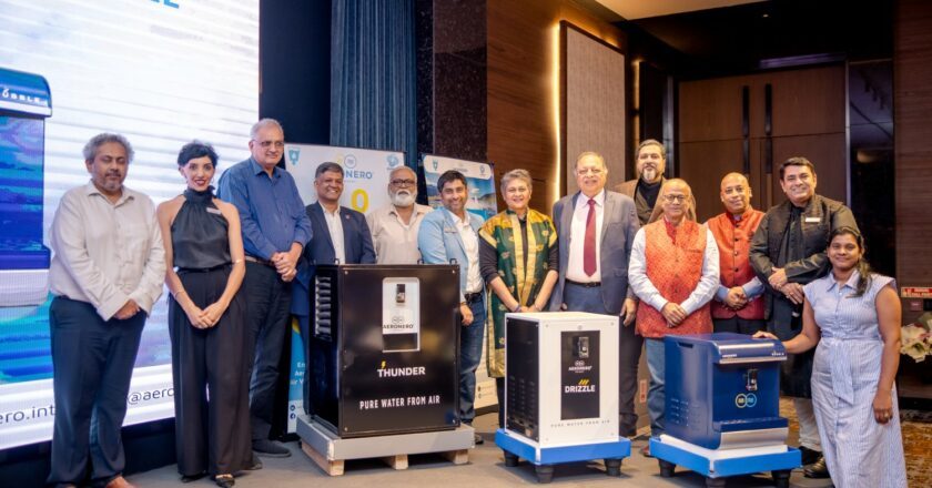 Aeronero 2.0 Launch Marks Milestone in Air Water Generation, 3x Grammy Award-Winner Ricky Kej Joins as Advisor and Brand Ambassador