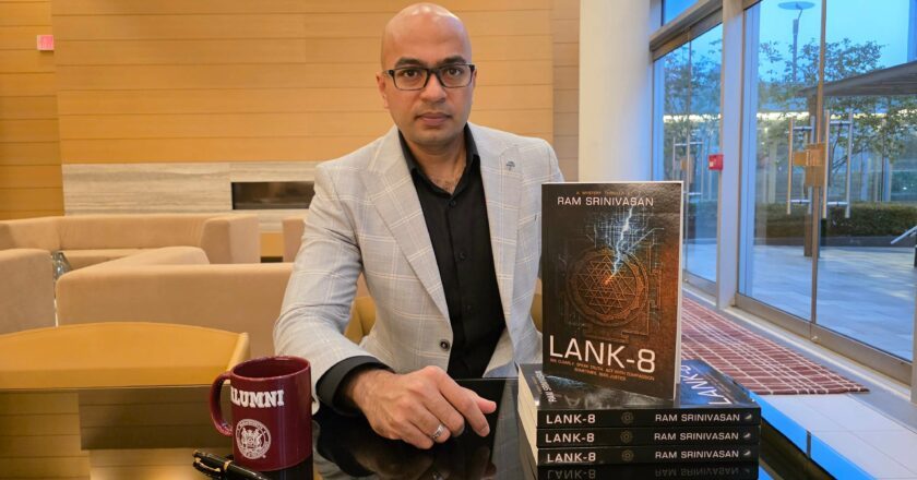 MIT Alum Ram Srinivasan’s Debut Techno-Thriller “LANK-8” Weaves Ramayana, AI and Cybersecurity