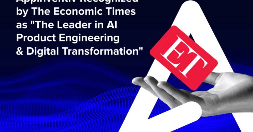 Appinventiv Recognized by The Economic Times as “The Leader in AI Product Engineering & Digital Transformation