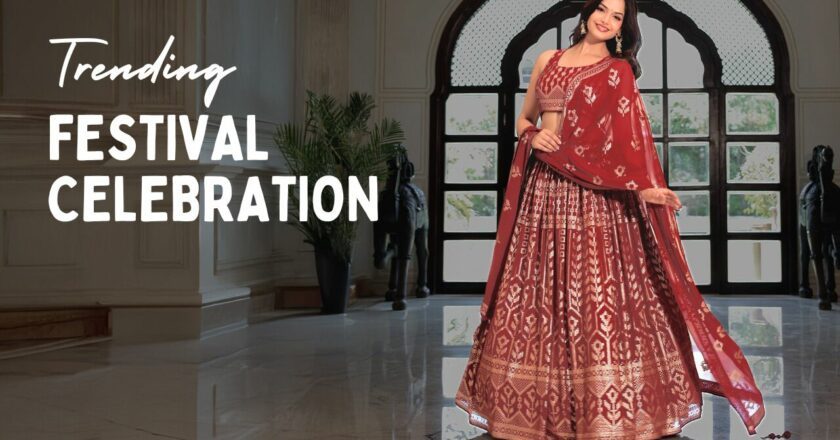Festive Fashion Alert! Trendy Lehenga Choli Collection from Zeel Clothing