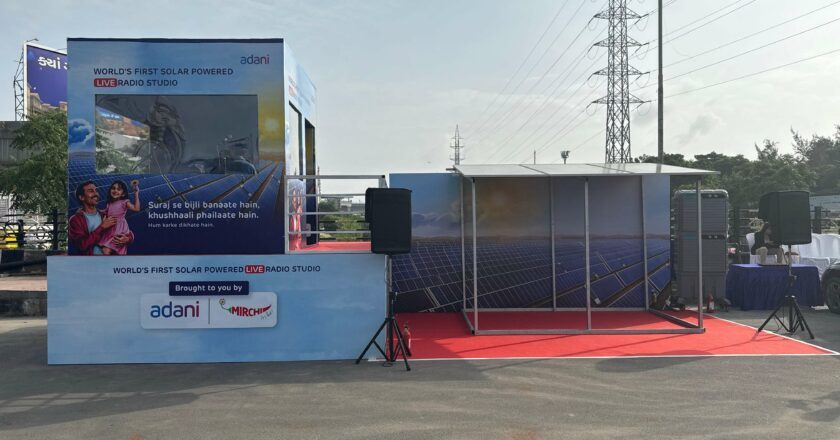 Mirchi Powers Adani Group’s ‘Hum Karke Dikhate Hain’ Spirit with World’s First Live Solar-Powered Radio Studio