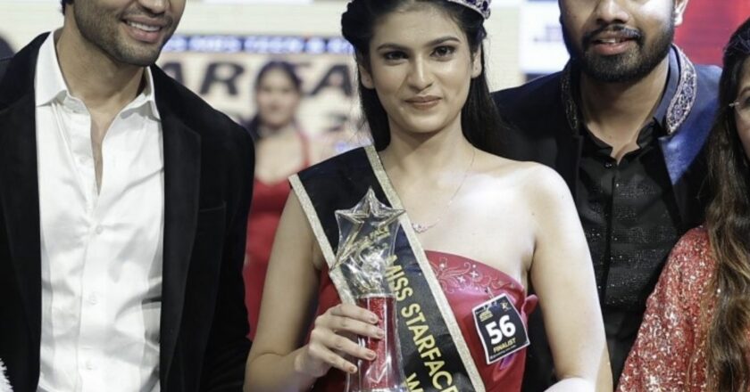 Miss Vaishnavi Khemariya Crowned Miss Starface of India 2025