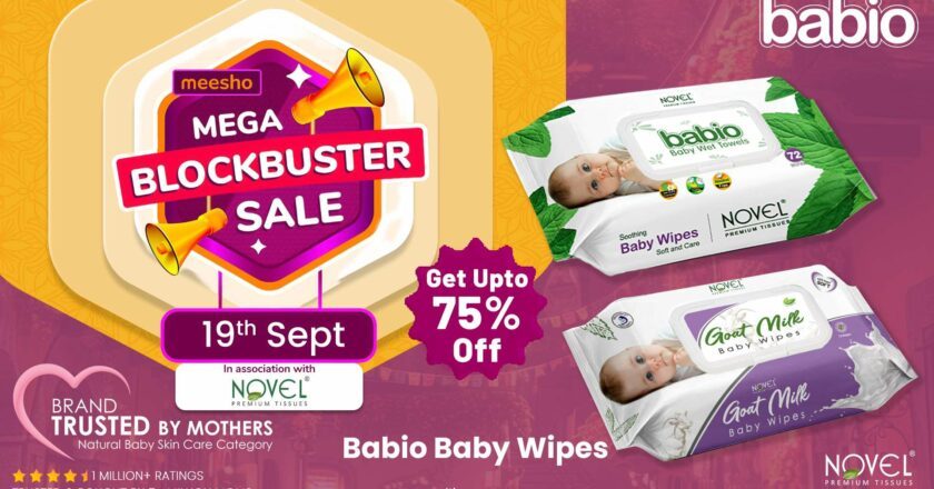 Novel Babio Baby Products Bring Gentle Care and Unbeatable Discounts to Meesho MEGA BLOCKBUSTER SALE