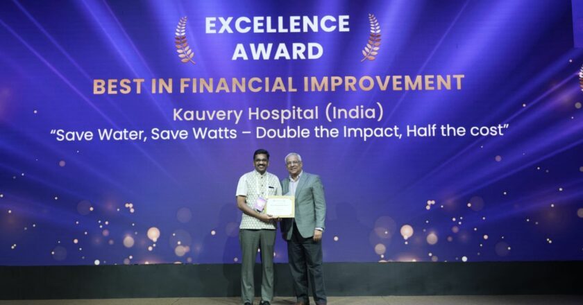 Kauvery Hospital Honoured with the Prestigious HMA 2025 Excellence Award
